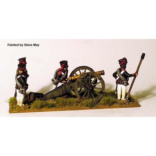 [Russian] Foot Artillery aiming 6pdr (1809 Kiwer)