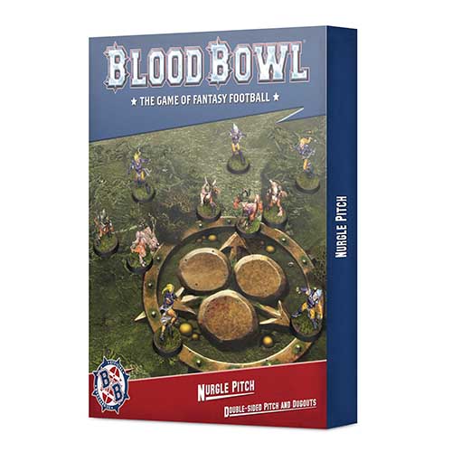 Blood Bowl: Nurgle Team Pitch &amp; Dugouts