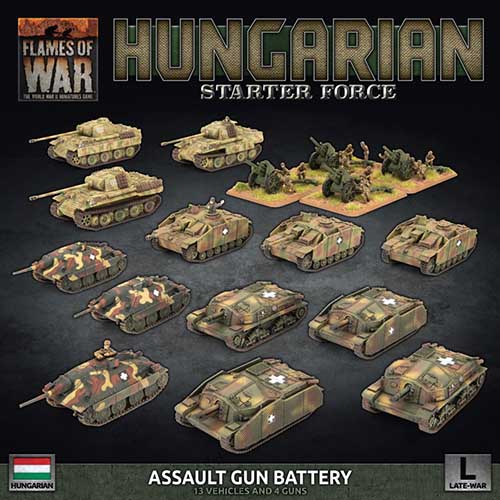 Hungarian Starter Force Zrinyi Assault Gun Battery