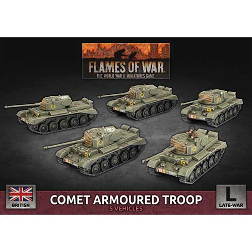 British Comet Armoured Troop
