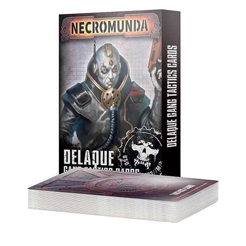 [03.30 예약 주문] Necromunda: Delaque Gang Tactics Cards (2nd Edition)