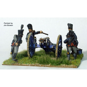 [Prussian] Foot Artillery firing 6pdr