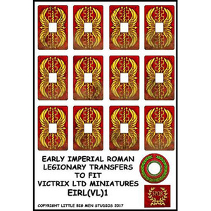 Early Imperial Roman Legionary Shield Transfers 1